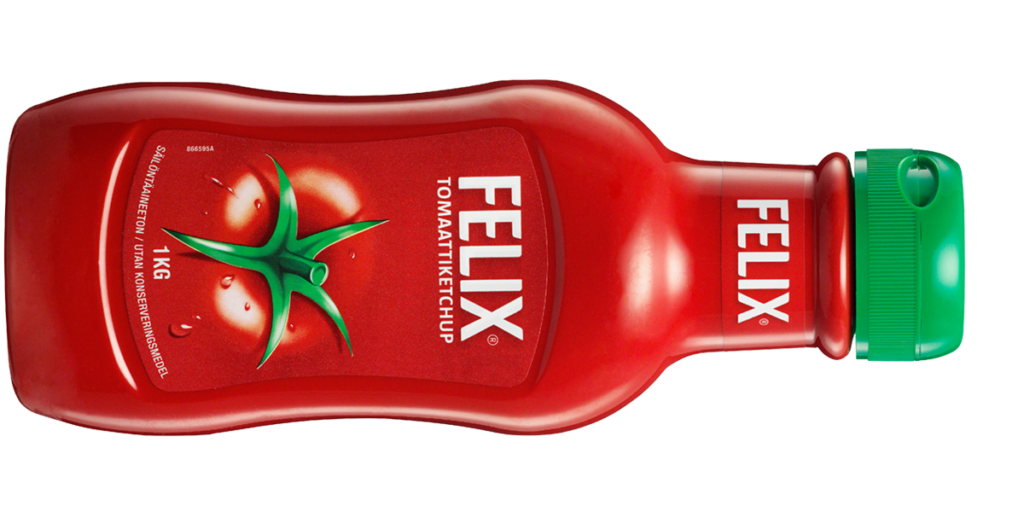 Felix tomaattiketsuppipullo