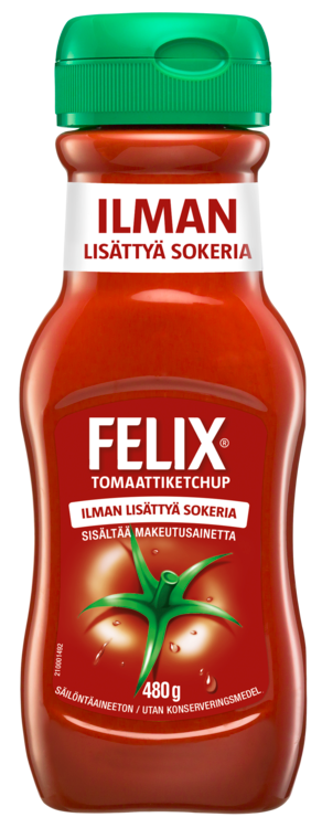 Felix Ketchup, ilman lisättyä sokeria