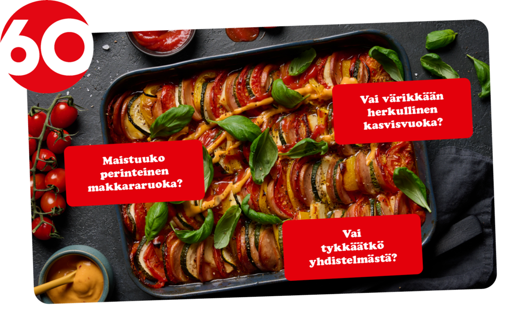 Makkara-ratatouillevuoka