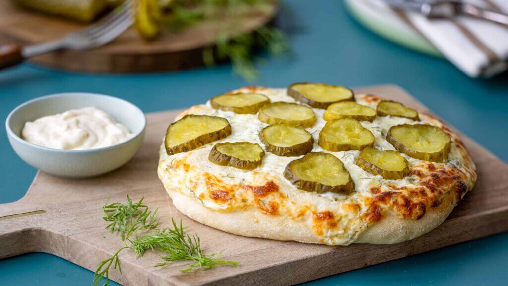 Suolakurkkupizza resepti