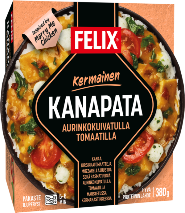 Felix Kanapata aurinkokuivatulla tomaatilla 380 g
