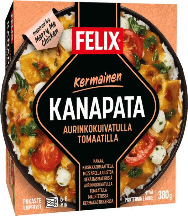 Felix Kanapata aurinkokuivatulla tomaatilla 380 g