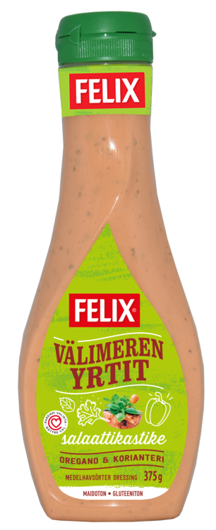 Felix Välimeren yrtit salaattikastike 375 g