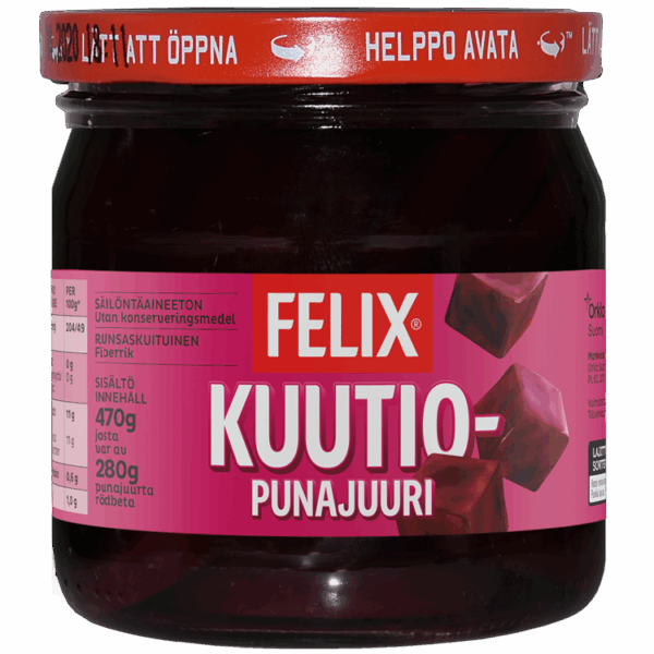 Felix Kuutiopunajuuri 280 g