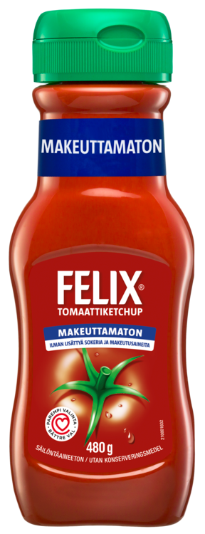 Felix Makeuttamaton ketchup 480 g