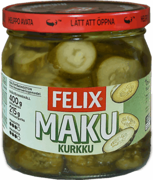 Felix Maku viipalekurkku 400/215 g